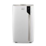De'Longhi Pinguino PAC EX105 Mobiles Klimagerät mit EcoRealFeel-Technologie, 10.000 BTU/h, für Räume bis 100m³, Entfeuchtungs- & Ventilationsfunktion, 24h-Timer, Energieeffizienzklasse A+++, Weiß