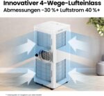 Comfee Mobiles Klimagerät Breezy Cool Pro 2.6,9000 BTU 2,6kW, Kühlen&Ventilieren&Entfeuchten,APP-Steuerung,Raumgröße bis 88m³(33㎡),Mobile Klimaanlage mit Abluftschlauch [Energieklasse A]