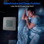 MEDION Smarte Mobile Klimaanlage mit Abluftschlauch P1002 (10000 BTU, mobil, inkl. Fensterabdichtung, bis 34m², 3in1 Kühlen Entfeuchten Ventilieren, App- und Sprachsteuerung, Schlafmodus, MD 37733)